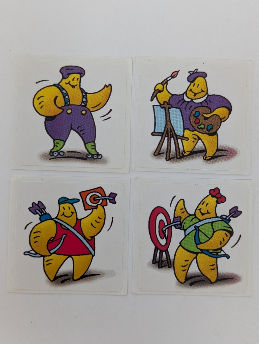 Vintage Stickers Stars Art Archery Reward